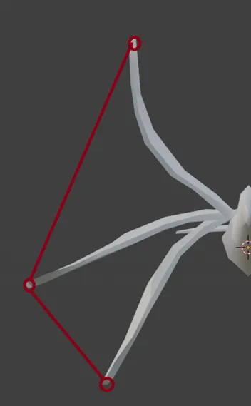 Additional neutral frame guiding motion along a more natural arc